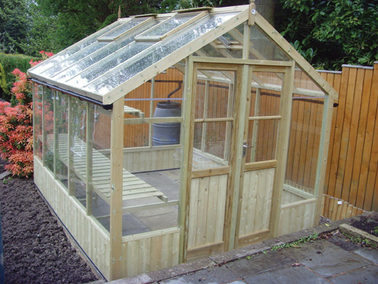 Greenhouses Wood Frame Ideas