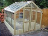 Swallow 8'-9 x 6'-4 Wooden Greenhouse