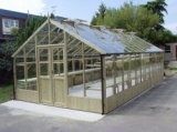 Swallow 13'-1 x 25'-2 Falcon Wooden Greenhouse