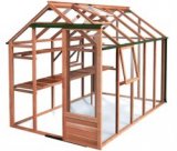 Growhouse 6x10 Cedar Greenhouse