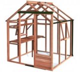 Growhouse 6x6 Cedar Greenhouse