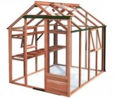 Growhouse 6x8 Cedar Greenhouse