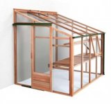Growhouse 6x8 Cedar Lean-to