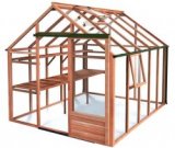 Growhouse 8x10 Cedar Greenhouse